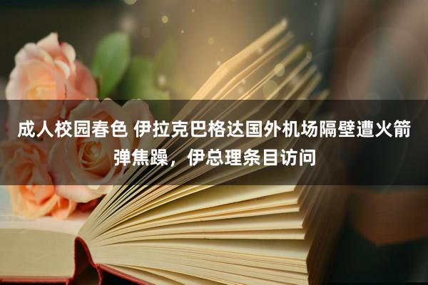 成人校园春色 伊拉克巴格达国外机场隔壁遭火箭弹焦躁，伊总理条目访问