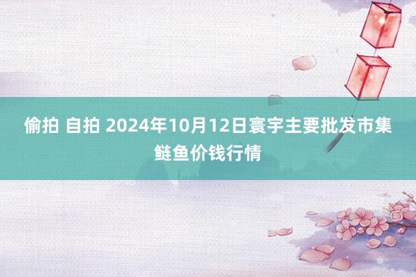 偷拍 自拍 2024年10月12日寰宇主要批发市集鲢鱼价钱行情