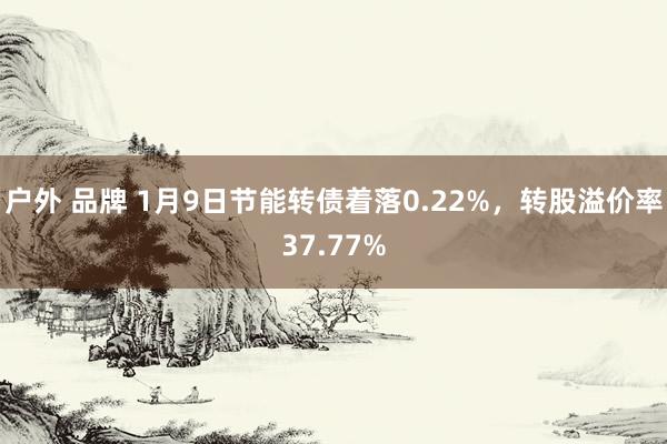 户外 品牌 1月9日节能转债着落0.22%，转股溢价率37.77%